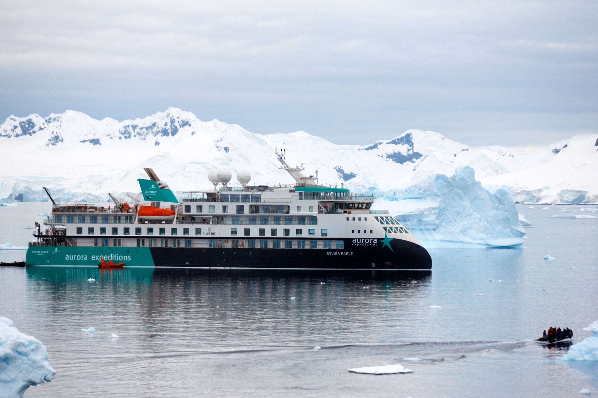 Sylvia Earle Polarkreuzfahrt in kleinem Schiff