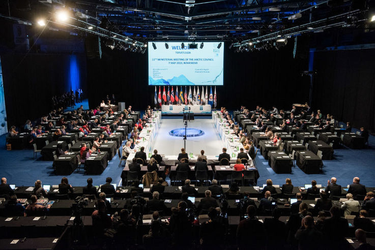 Die Sitzung des Arktischen Rates im finnischen Rovaniemi im Mai. Jouni Porsanger / Ministry for