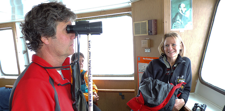 Den Â«EisbÃ¤ren-ProfessorÂ» Rinie van Meurs als Expeditionsleiter an Bord zu haben ist ein sicherer Wert um EisbÃ¤ren zu sehen!